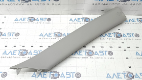 Toyota Rav4 19-24 right front pillar trim, gray, plastic turned white