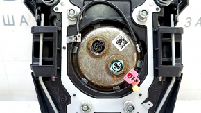 The driver's steering wheel airbag for the Toyota Prius 50 16-22 is black.