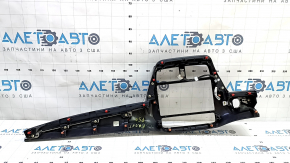 Toyota Prius 50 16-18 center dashboard trim, glossy black, scratches