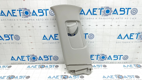 Left center pillar trim, upper belt, Toyota Rav4 19-24, gray, worn