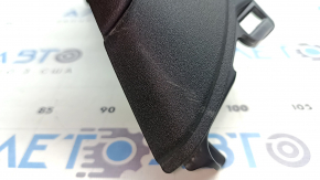 Upper right rear pillar trim for Polestar 2 21-25, black, with a belt, scuffs