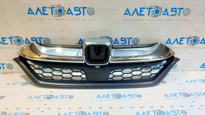 Radiator grill molding grill central Honda CRV 17-19