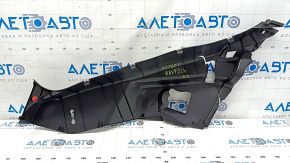 Toyota Rav4 19-24 black lower right rear pillar trim, scratches, abrasions, broken mount