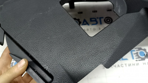 Toyota Rav4 19-24 black lower right rear pillar trim, scratches, abrasions, broken mount