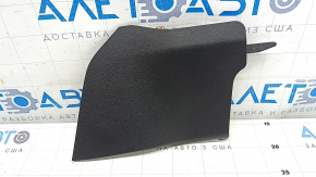 Front lower right center console trim for Toyota Rav4 19-24, black, scratches