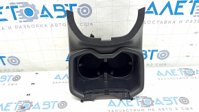 Toyota Rav4 19-24 center console trim with cup holders, black, scratches