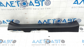 Front left door sill trim for Toyota Rav4 19-24, black, scratches, worn