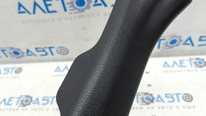 Front left door sill trim for Toyota Rav4 19-24, black, scratches, worn