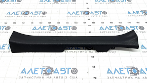 Front right door sill trim for Toyota Rav4 19-24, black, scratched, worn