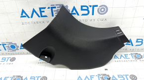 Right lower front pillar trim for Toyota Rav4 19-24, black, scratches, worn