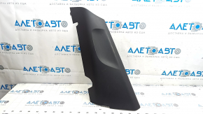 Polestar 2 21-25 black lower left rear pillar trim, worn
