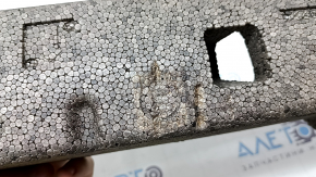 The front bumper upper absorber of Toyota Rav4 19-24 is dented