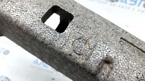 The front bumper upper absorber of Toyota Rav4 19-24 is dented