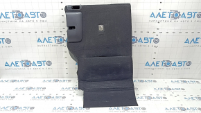 Left rear seat backrest for Toyota Rav4 19-25, black, hybrid, scratches on plastic