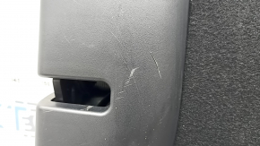 Left rear seat backrest for Toyota Rav4 19-25, black, hybrid, scratches on plastic