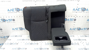 Rear seat, 2nd row, upper right, Toyota Rav4 19-25, cloth, black, hybrid, with belt, needs cleaning, dented