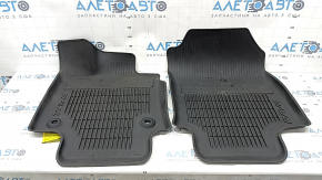 Set of floor mats for Toyota Rav4 19-24 rubber, black