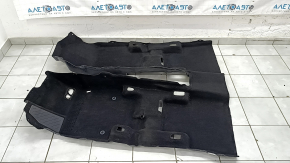 Toyota Rav4 19-25 hybrid black floor covering, USA built for cleaning