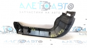 Right tailgate trim for Nissan Pathfinder 13-20, black, dented, scratched