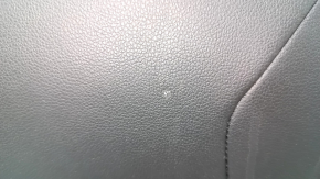 Driver's seat upholstery, upper part, VW Tiguan 18-21, black leather, heated, needs cleaning, scratches