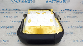 Driver's seat upholstery, lower part, VW Tiguan 18-21, black leather, heated, dry-cleanable