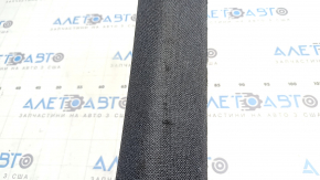 Upper left front pillar trim for Polestar 2 21-25, gray, worn fabric