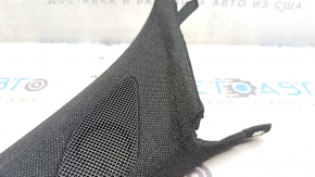 Upper left front pillar trim for Polestar 2 21-25, gray, worn fabric