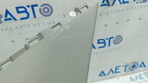Upper left rear pillar trim for Toyota Rav4 19-24, gray, scratches, scuffs, needs cleaning