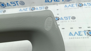 Upper right rear pillar trim for Toyota Rav4 19-24, gray, scratches, scuffs, needs cleaning