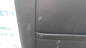 Upper passenger seat upholstery for VW Tiguan 18-21, black leather, heated, dry-cleanable