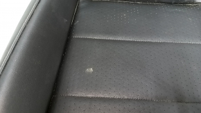 Lower passenger seat upholstery for VW Tiguan 18-21, black leather, heated, dry-cleanable
