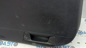 Lower tailgate trim for Toyota Rav4 19-24, black, with handles, scratches, worn