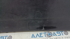 Lower tailgate trim for Toyota Rav4 19-24, black, with handles, scratches, worn