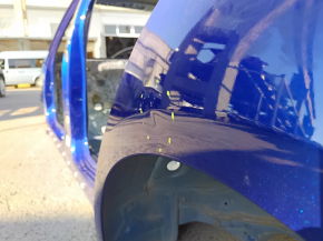 Quarter wing rear left Honda Accord 23-24 on the body, blue, dented