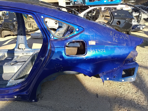 Quarter wing rear left Honda Accord 23-24 on the body, blue, dented