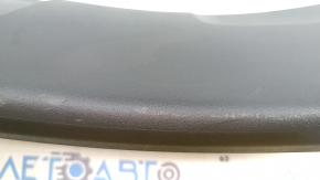 Left center pillar trim, upper belt, Polestar 2 21-25, black, worn