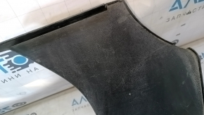 Upper front trunk trim behind the seats for a 2003-2008 Nissan 350z, black, scratches