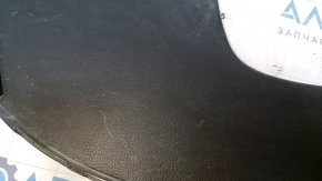 Upper front trunk trim behind the seats for a 2003-2008 Nissan 350z, black, scratches