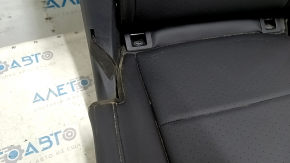 Rear seats, 2nd row, right, VW Tiguan 18-21, black leather, perforated, dry-cleanable