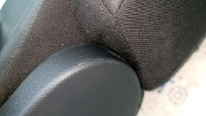 Rear seats, 2nd row, right, VW Tiguan 18-21, black leather, perforated, dry-cleanable