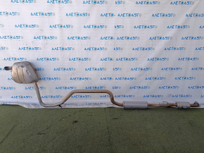 Exhaust line middle and rear with barrel Honda Accord 23- hybrid