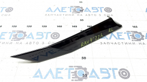 Upper left rear fender molding for Toyota Rav4 19-25, gloss black