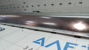 Left longitudinal roof rail for Volvo XC90 16-23 type 2, chrome, scratches