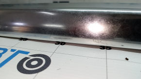 Left longitudinal roof rail for Volvo XC90 16-23 type 2, chrome, scratches
