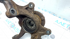 Front left axle with hub for Toyota Camry v50 12-14 hybrid USA, rusty, with ball joint