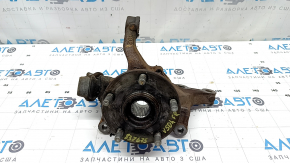 Front right axle with hub for Toyota Camry v50 12-14 hybrid USA, rusty, with ball joint