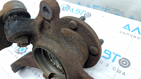 Front right axle with hub for Toyota Camry v50 12-14 hybrid USA, rusty, with ball joint
