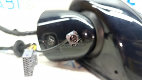 Left side mirror assembly Polestar 2 21-25 16-pin, turn signal, heated, auto-dimming, BSM, camera, black
