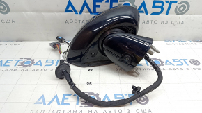 Polestar 2 right side mirror assembly 21-25, 17 pins, turn signal, heated, auto-dimming, BSM, camera, black