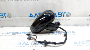 Polestar 2 right side mirror assembly 21-25, 17 pins, turn signal, heated, auto-dimming, BSM, camera, black